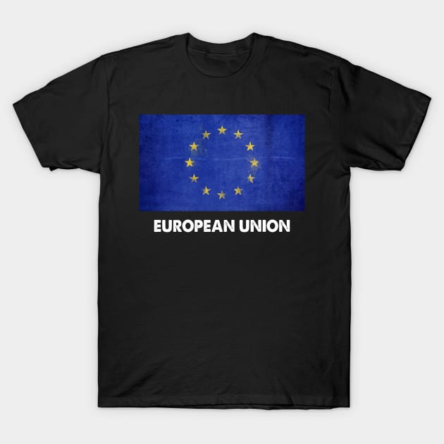 European Union Flag design | EU design T-Shirt by KuTees